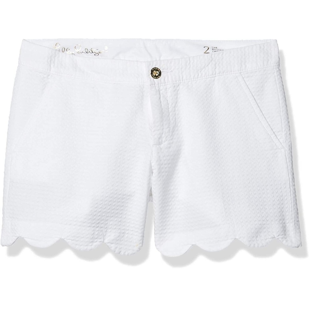 Lilly Pulitzer Buttercup Short white size 6